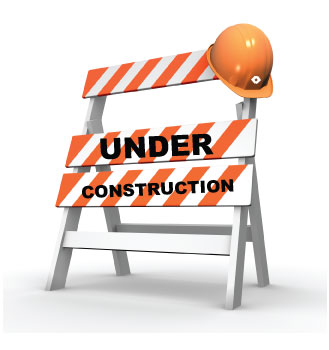 under construction